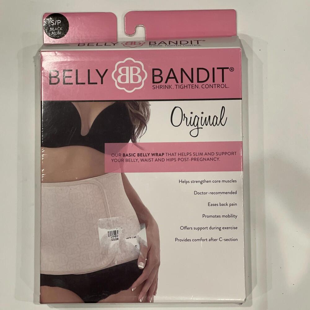 BELLY BANDIT Original Belly Wrap Post-Partum Black Size S